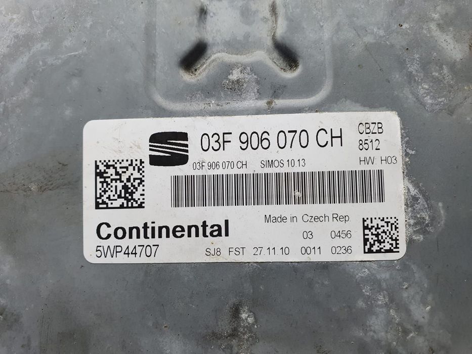Calculator motor 03f906070ch 1.2 tsi CBZ Seat Leon 2 1P [facelift] [2
