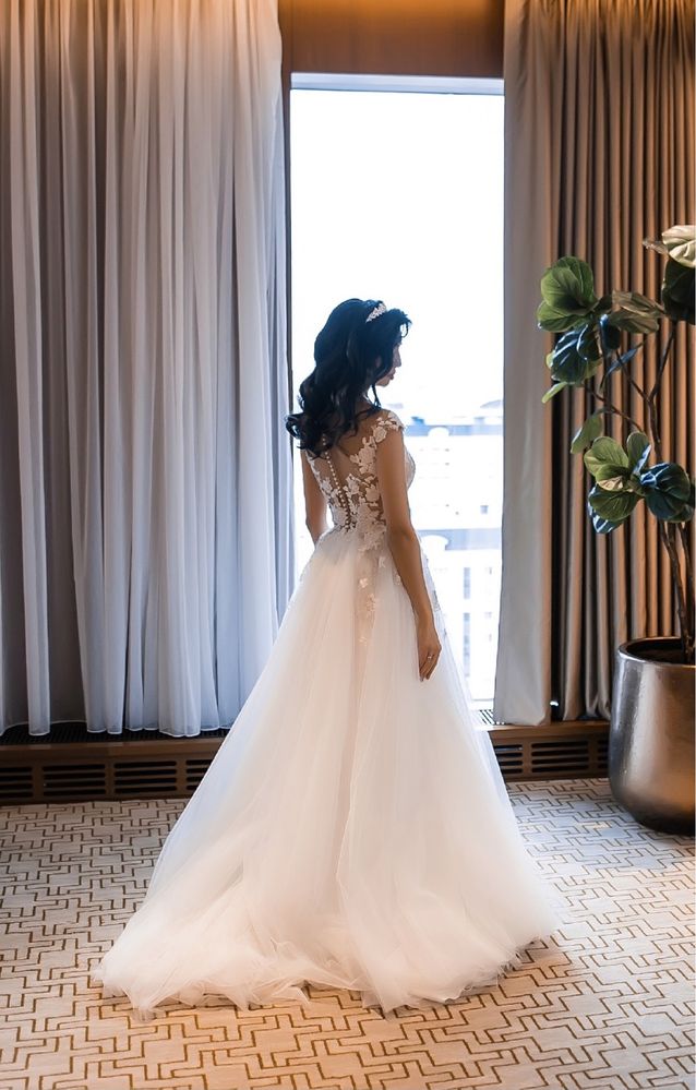Роскошное свадебное платье Gabbiano, модель Injy - Astana La Mariee