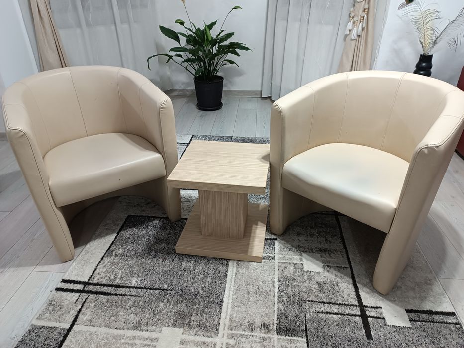 Set fotolii + măsuță