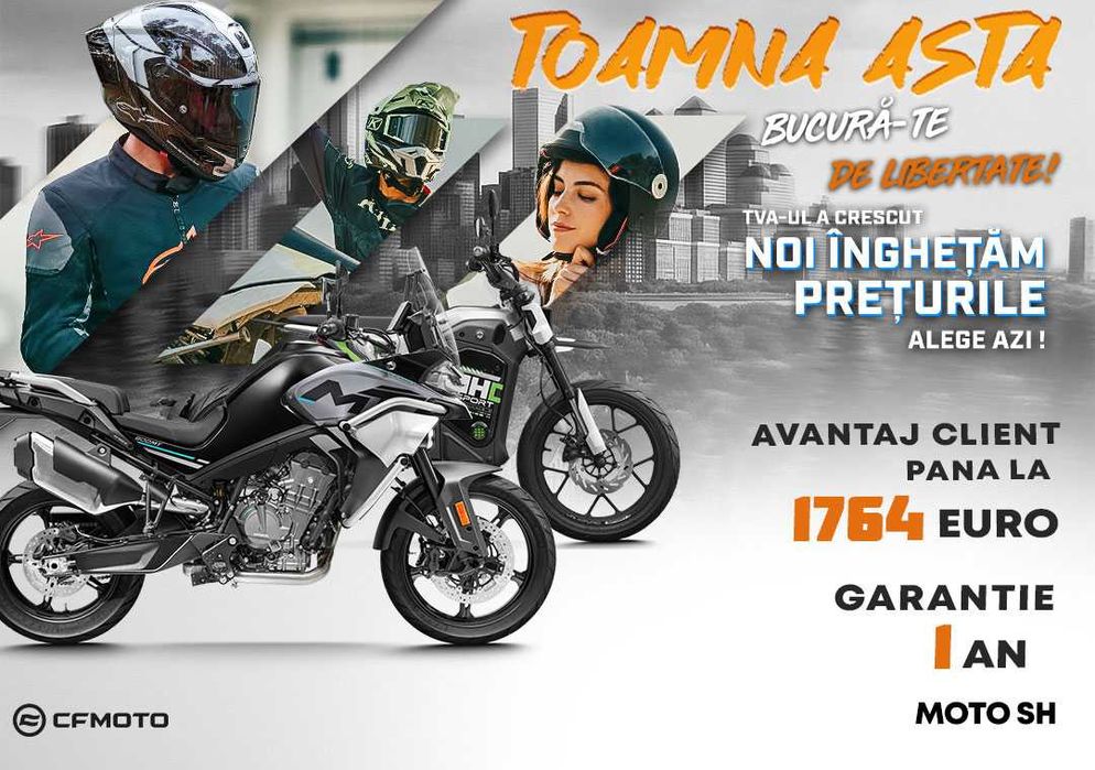 Motociclete SH (GasGas, Husqvarna, KTM, CFMOTO, Kawasaki)