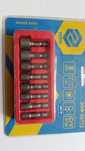 Set 8 tubulare cu bit hexagonal Vorel 5-13mm, Cr-V