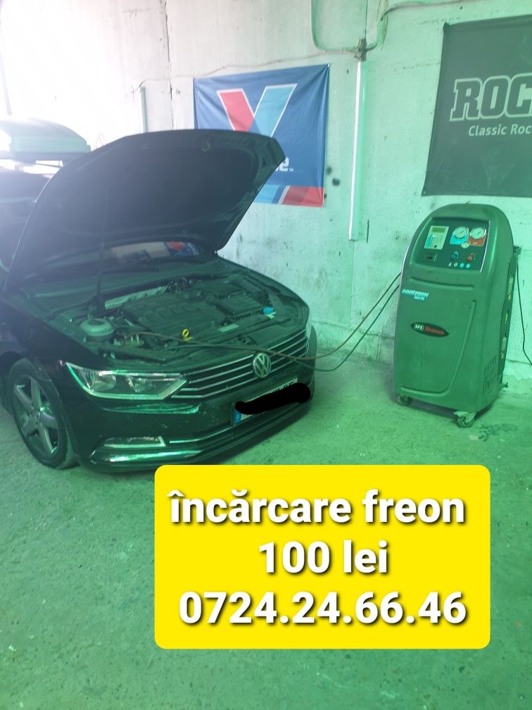 Încărcare freon r134a și 1234yf