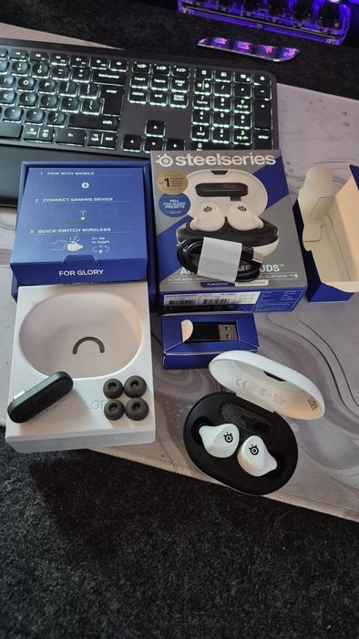 Casti gaming wireless in-ear SteelSeries Arctis GameBuds