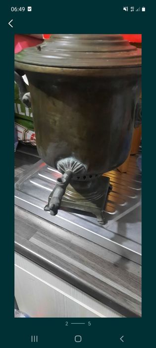 Samovar rusesc vand