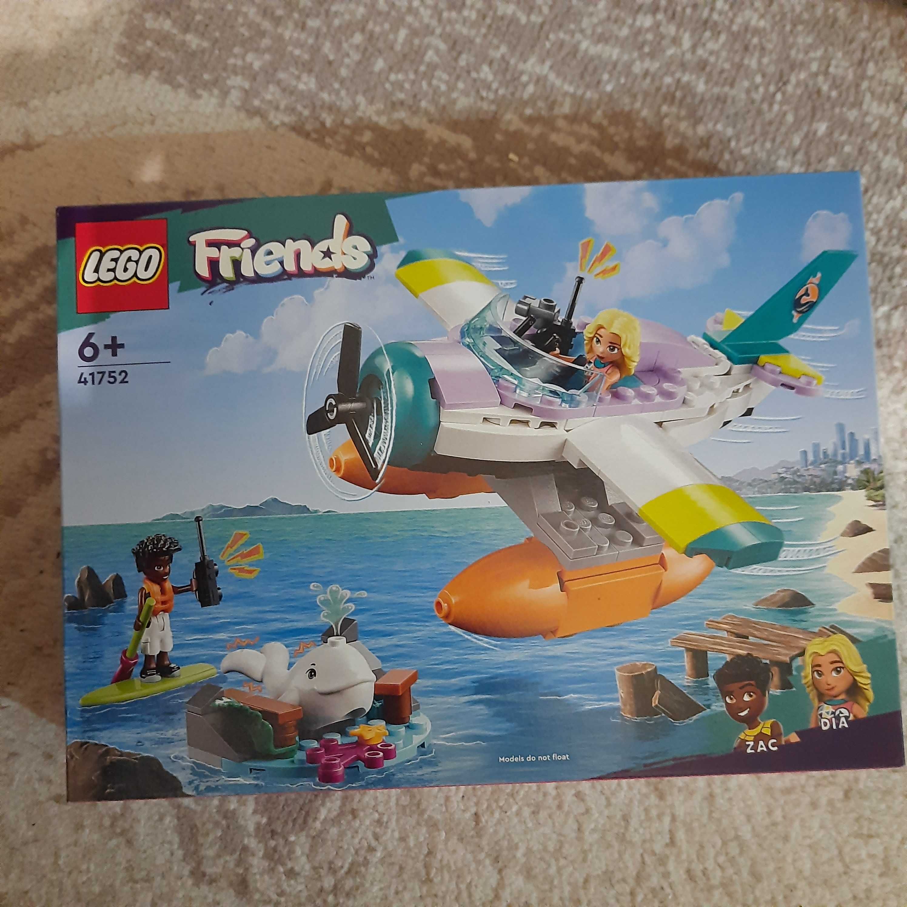 Ново LEGO Friends 41752 Спасителен морски самолет