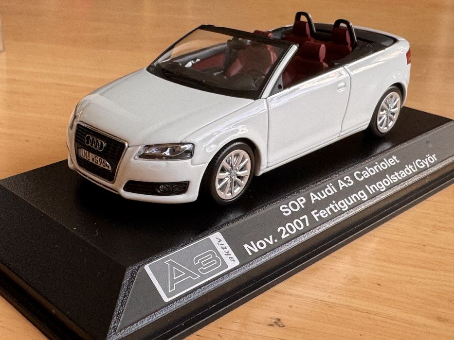 Колекционерски модел на Audi A3 Cabriolet