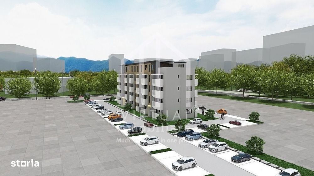 Apartament 2 camere - 39,6 mp utili + gradina 36 mp - Lacul lui Binder