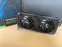 Placă video RTX 4070 Palit Dual  | Stare excelentă | Teste FurMark
