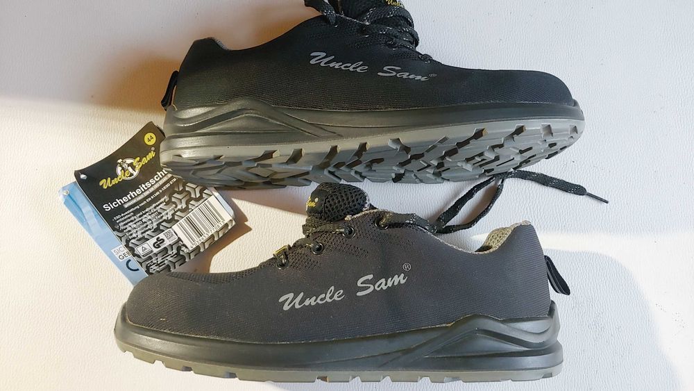 Bocanci lucru cu bombeu UNCLE SAM CoolMAX noi (43-44) REDUCERE !