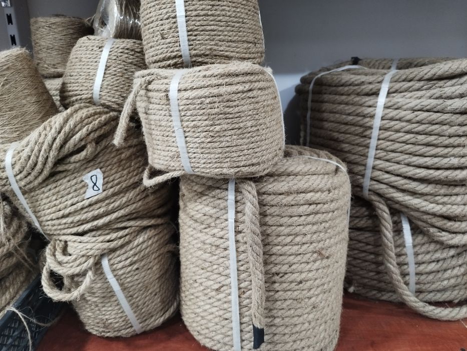 Аркан джутовый пеньковый аркан тартыс