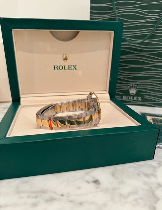 Ceas Rolex Automatic Submariner Silver-Gold Oystersteel Datejust 41MM