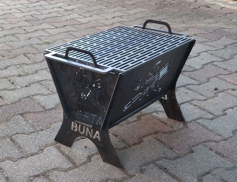 Grătar portabil demontabil