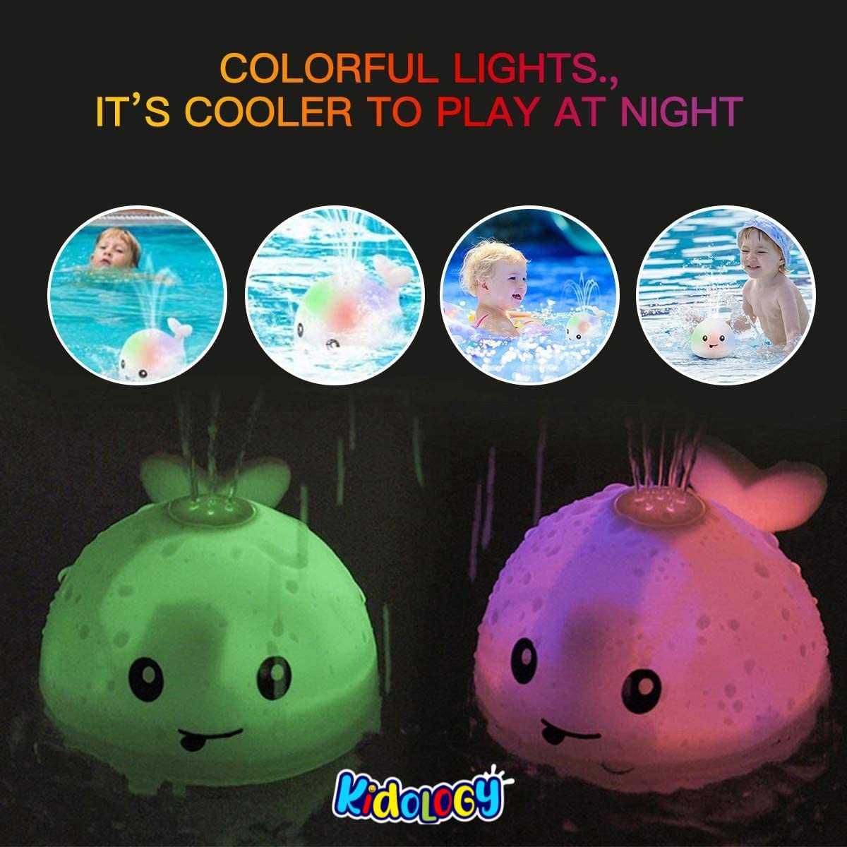 Забавна детска играчка фонтан с осветление КИТ