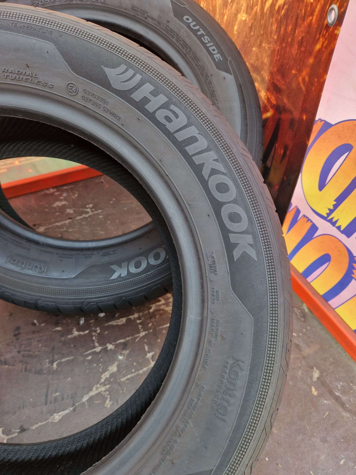 2 Anvelope Hankook 205 60 R16 de vara