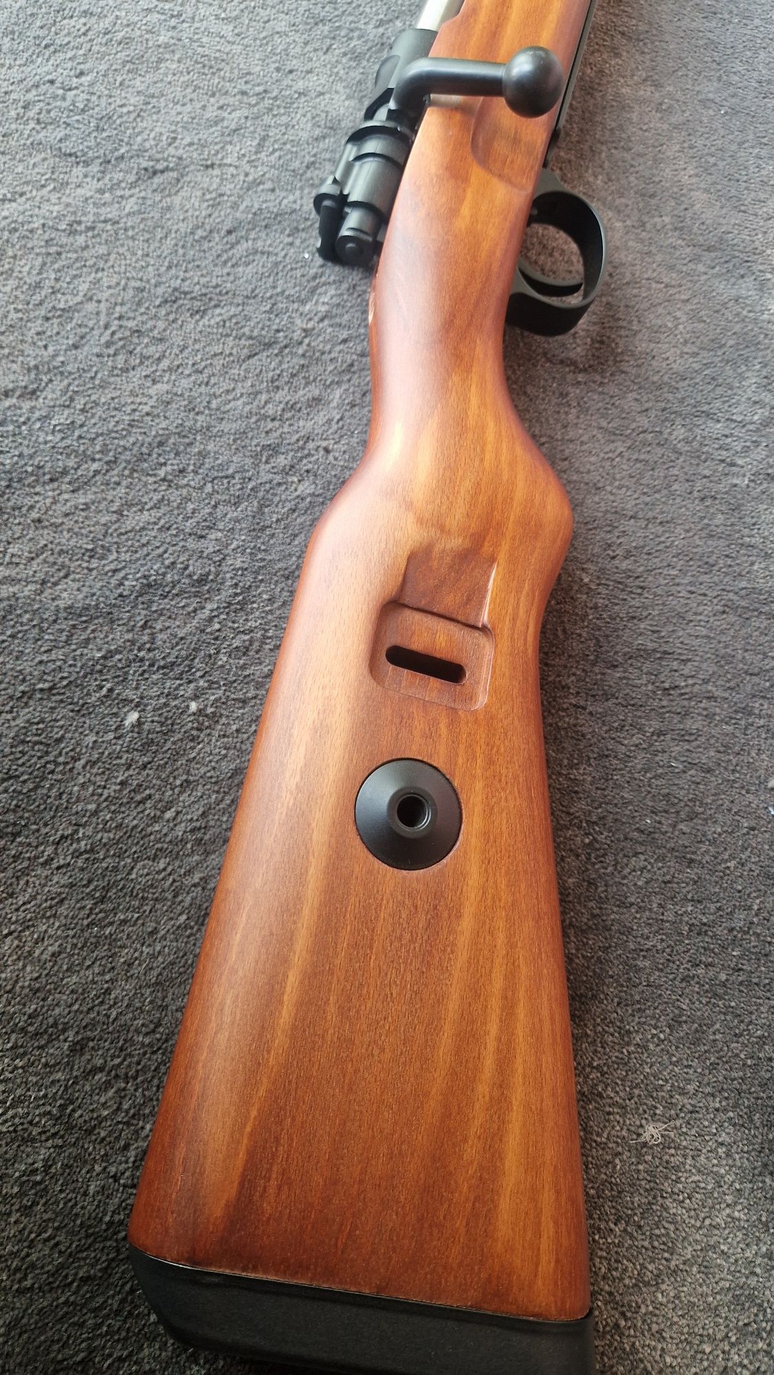 Replica pusca Airsoft Kar98K, lemn real, stare ireprosabila