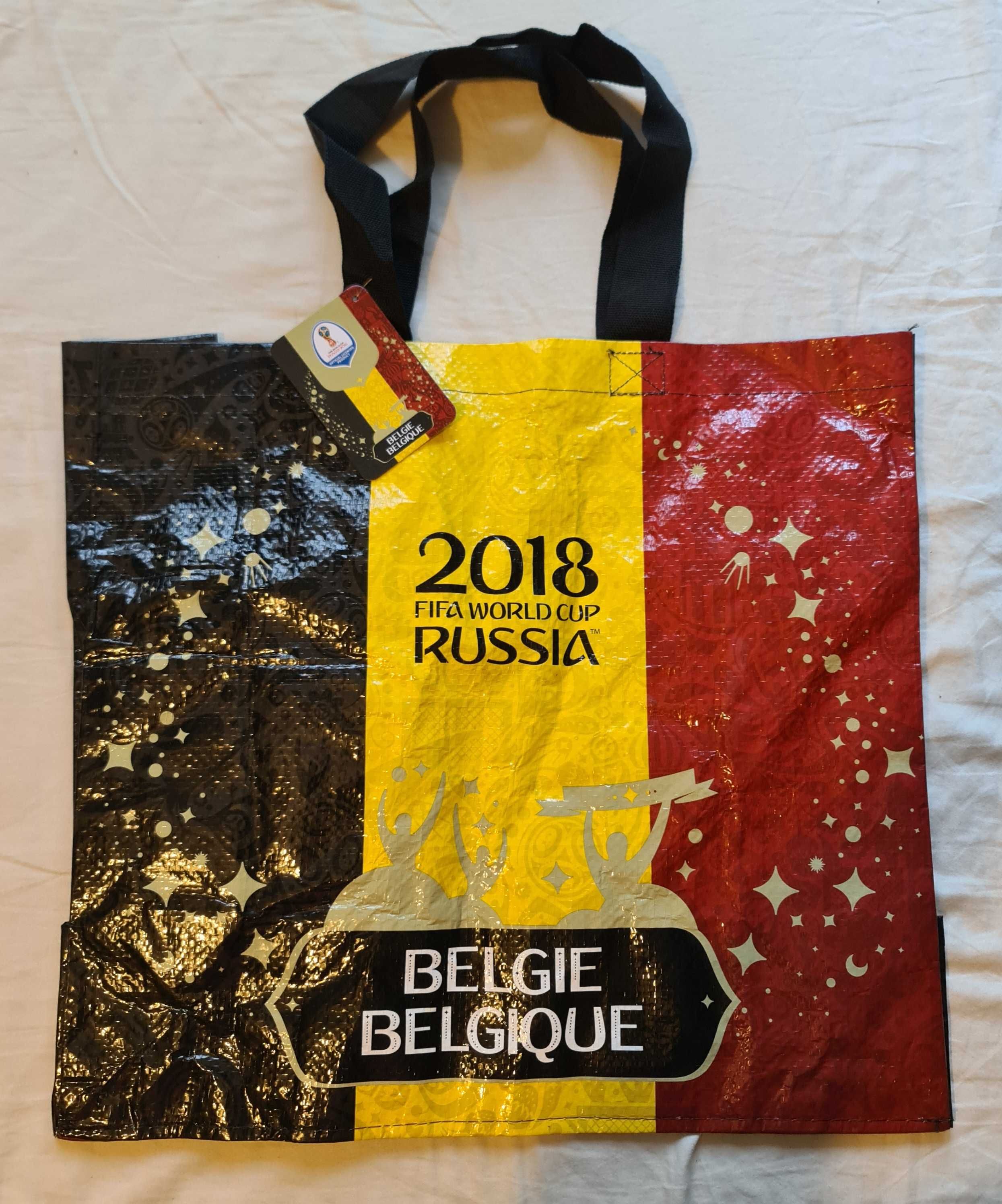 Новая сувенирная хозяйственная сумка ЧМ по футболу 2018 Россия Бельгия
