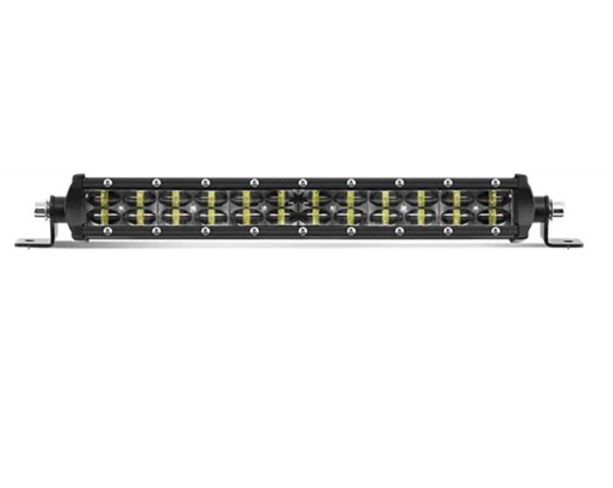 Led Bar 6D Dublu Super Slim Black Edition CREE 38 CM