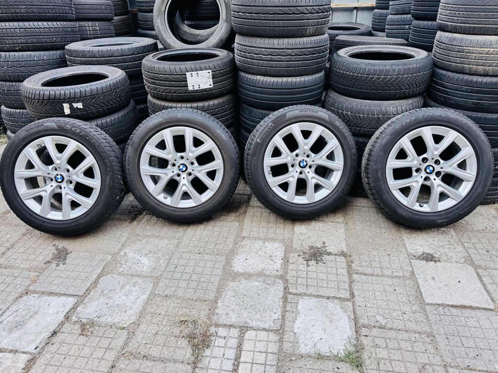 Зимен коплект 4бр ал BMW X1 F48/ X2 F39/ 17цола оригинални  112мм