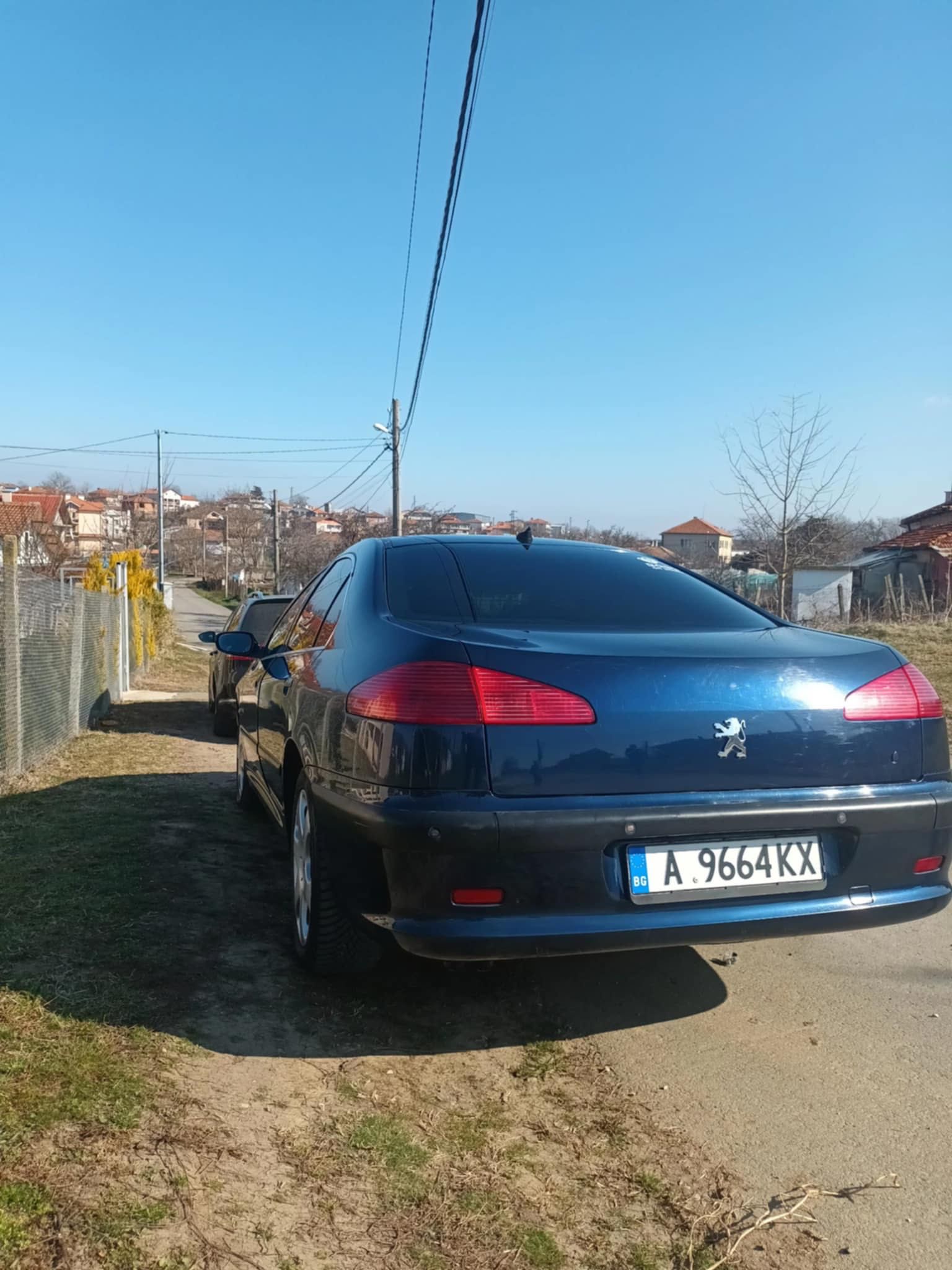 Peugeot 607 с кожен салон, възможен бартер.