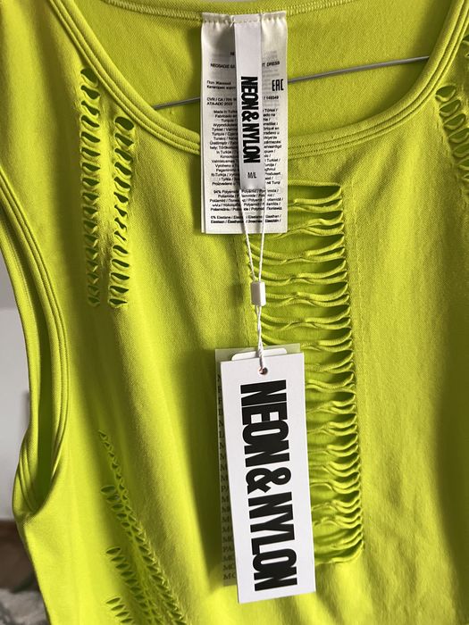 Rochie Neon & Nylon verde stuf