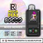 Noul Vape cu 80.000 puffuri arome de vara Display Digital !