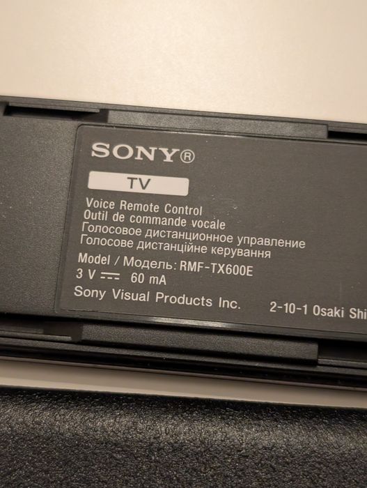 Telecomandă originală Sony Bravia TV  RMF-TX600E