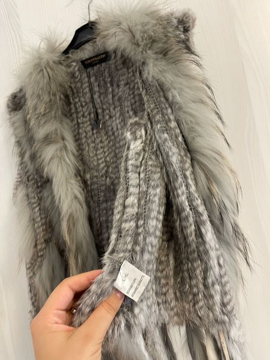 Vesta din blana naturala