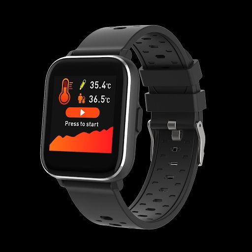 Denver SW-165 bluetooth смарт часовник със сензори за телесна температ