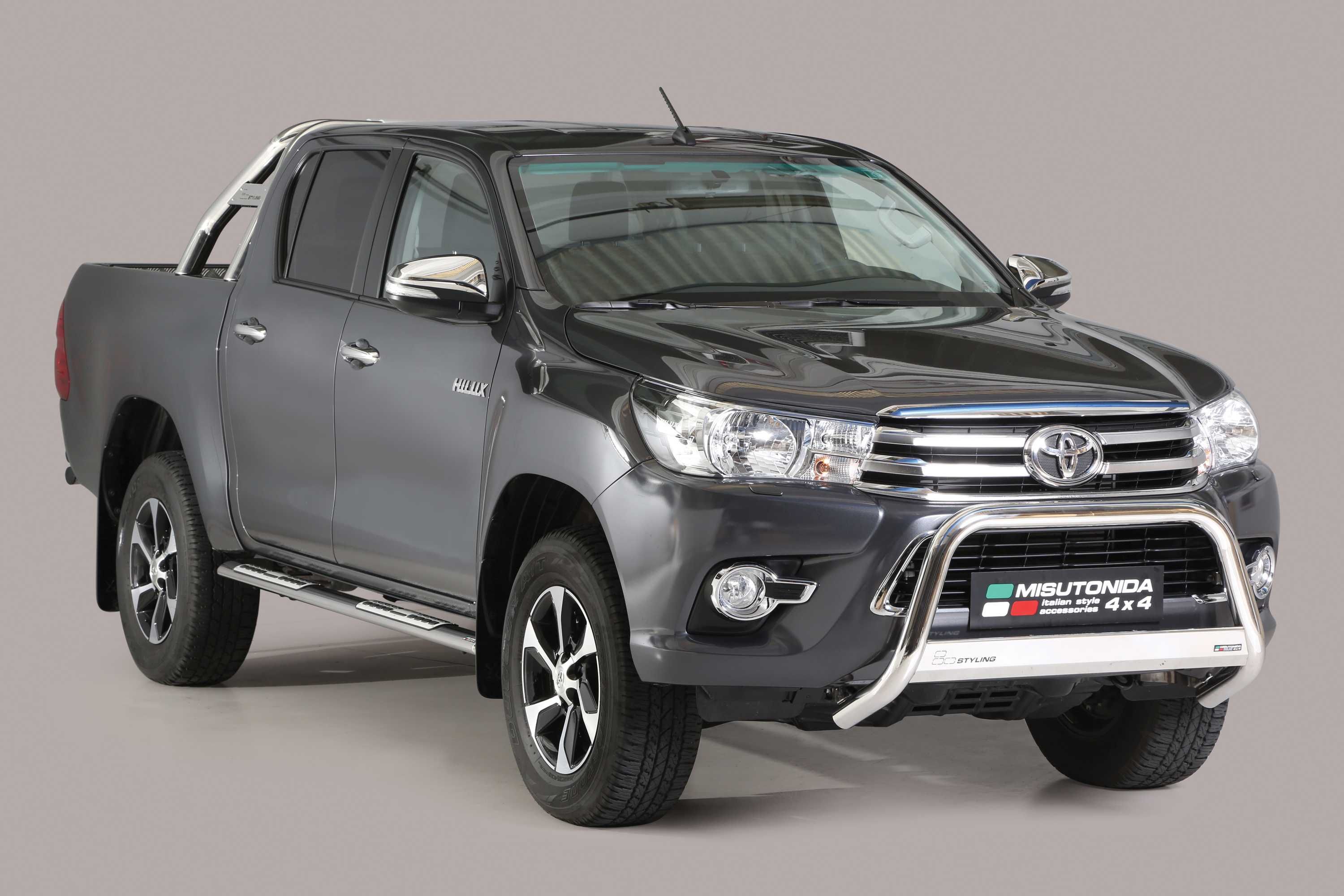 Bullbar Toyota Hilux cu omologare pentru circulatie pe drum public