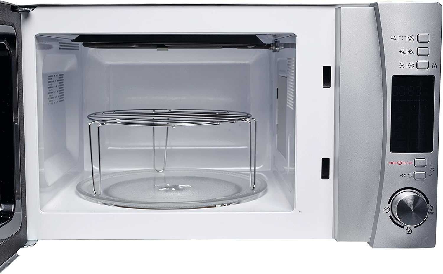 Микровълнова печка Candy (CMXG20DS) 20L, с COOKinAPP, 1000W, Сребриста