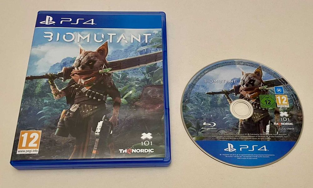 Biomutant PlayStation 4 PlayStation 5 PS4 PS5
