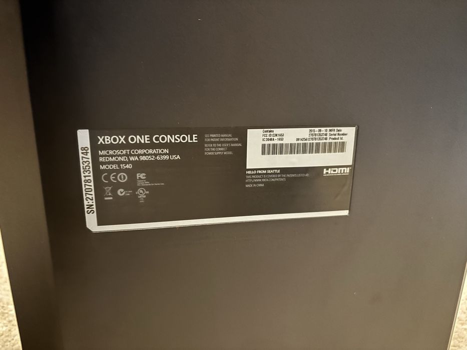 xbox one primul model
