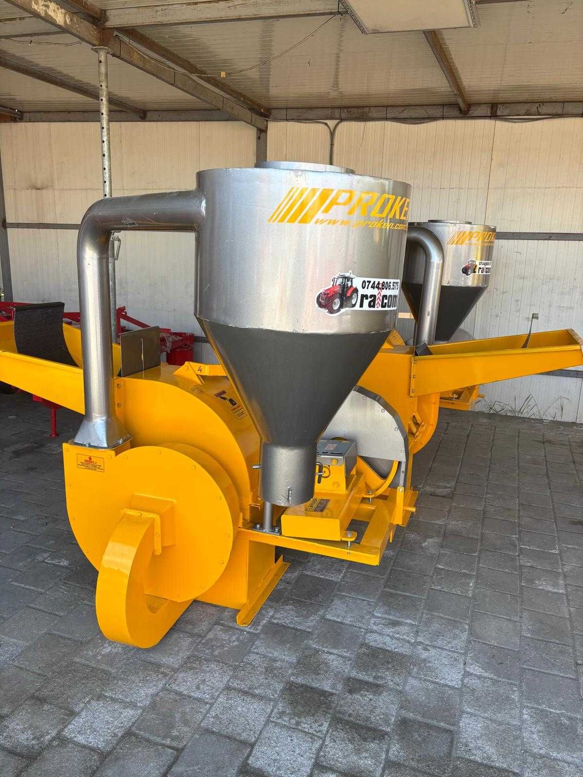 Moara cereale la tractor