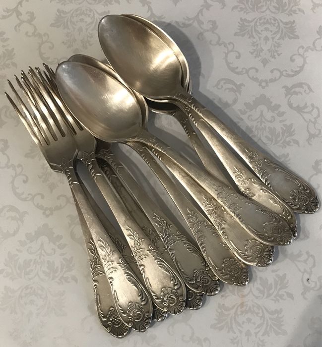 Продам набор ложки-вилки