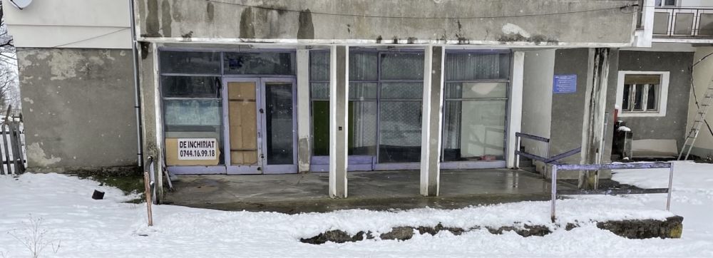 Spatiu comercial in Sinteu centru DN1H Alesd-Nusfalau-Simleu-Zalau