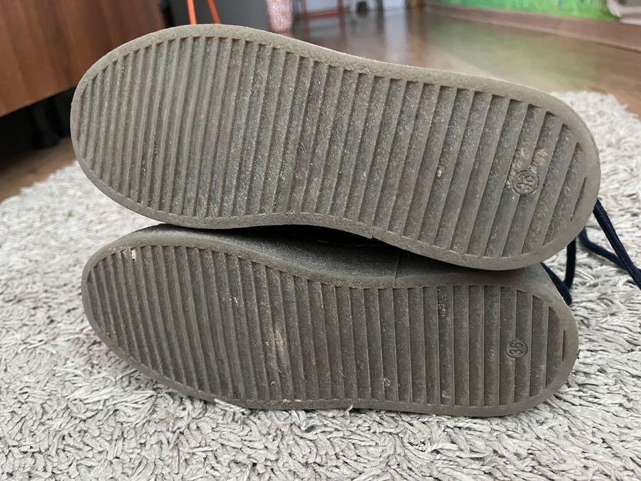 Ghete piele întoarsă naturală nr 36