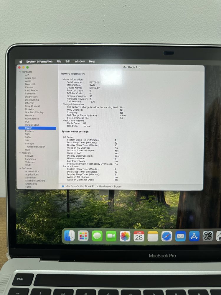 Продаётся MacBook Pro 13 2020 Silver