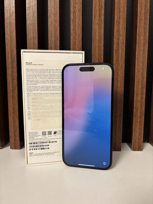 Iphone 15 black titanium