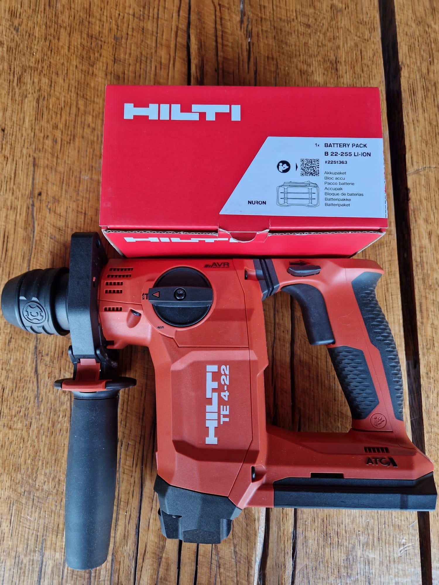 Hilti rotopercutor pe acumulatori nuron