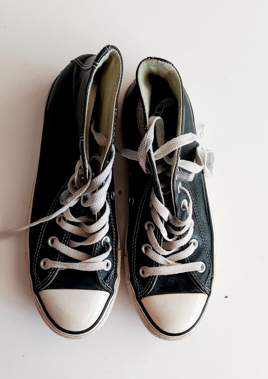 Кожени кецове Convers All Stars