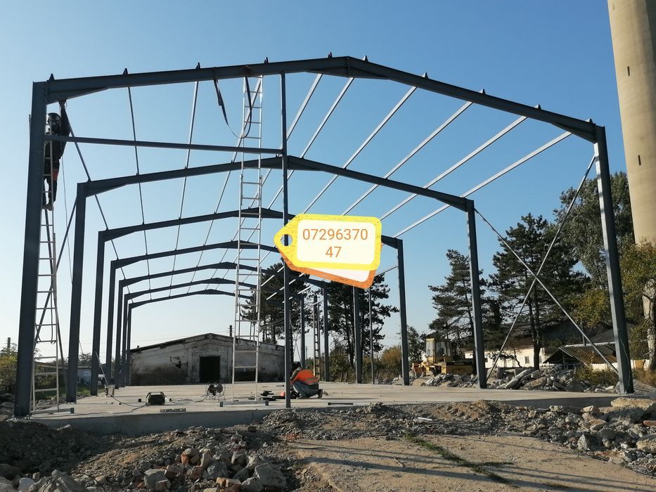 Vand hala metalica ferme 12cu40 dor facem pe comanda la cerea clientul
