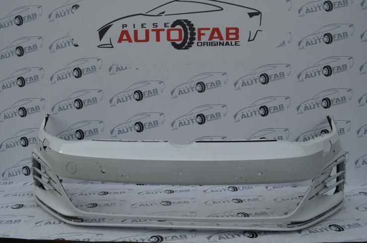 Bara fata Volkswagen Golf 7 Facelift GTI-GTD an 2017-2019 cu gauri pentru Parktronic si spalatoare