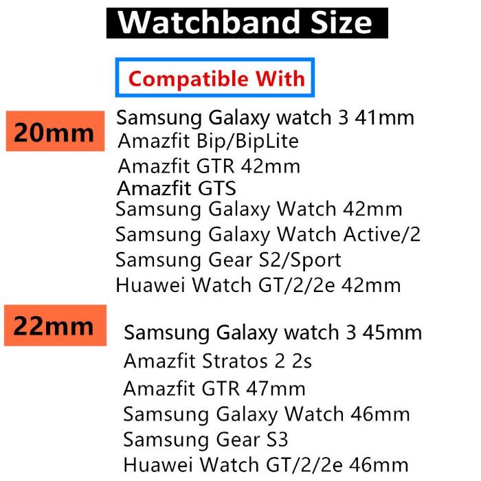 Curea milanese 20mm 22mm Samsung Galaxy Watch Active 2 Huawei Watch