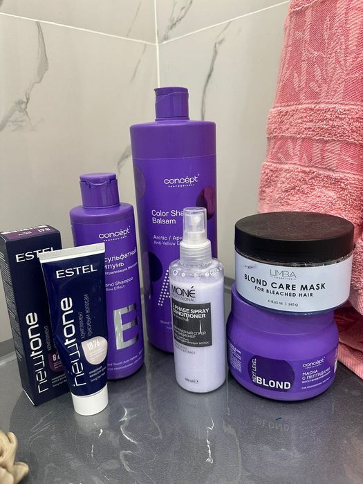 Шампунь оттеночный блонд