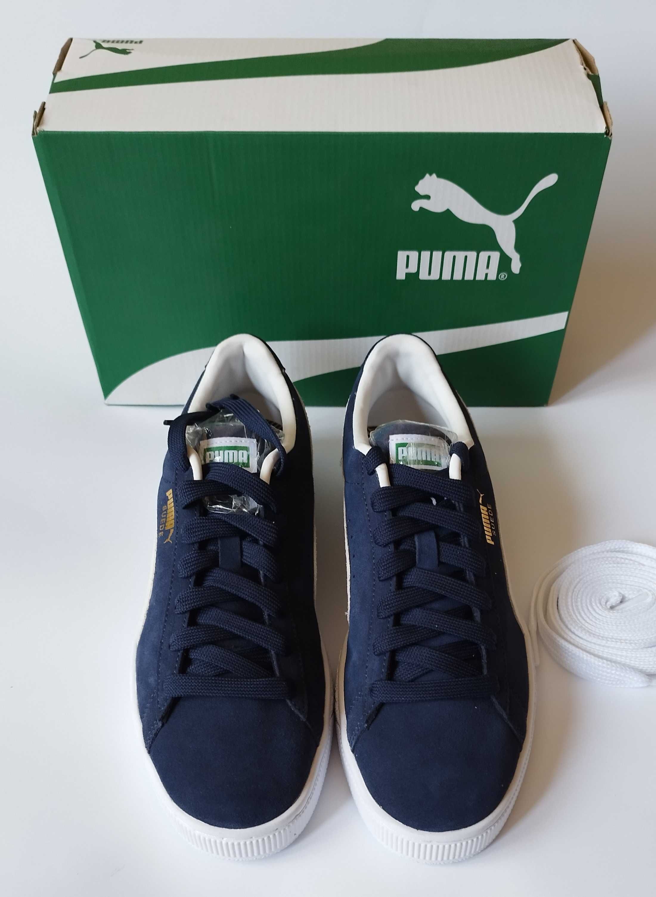100% Оригинални чисто-нови мъжки кецове от естествен велур PUMA!