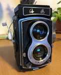 Aparat foto film Seagull 4A 6×6 TLR 120 mm 1960 vintage retro colectie
