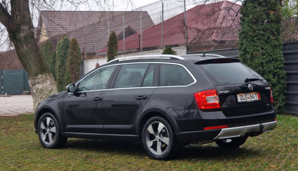 Skoda Octavia 3 SCOUT * 4×4 * DSG * 2.0 diesel * 184 cp * euro 6