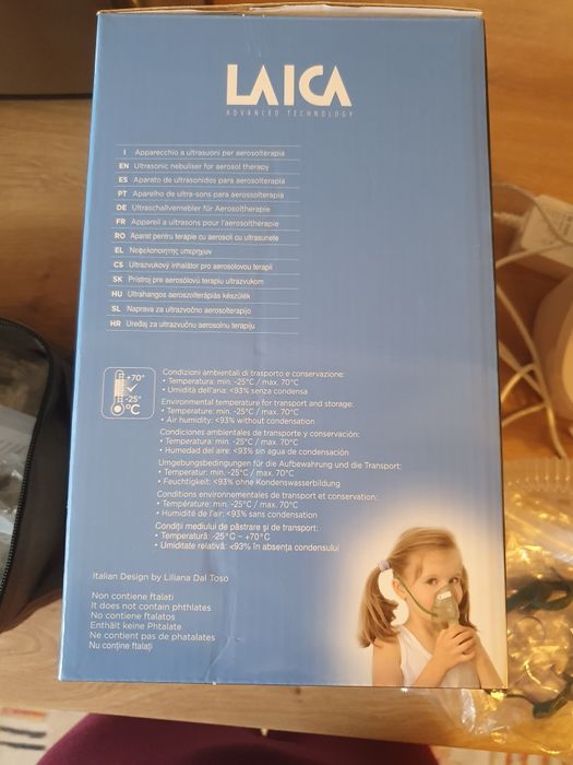 Aparat aerosoli cu ultrasunete Laica, Silentios