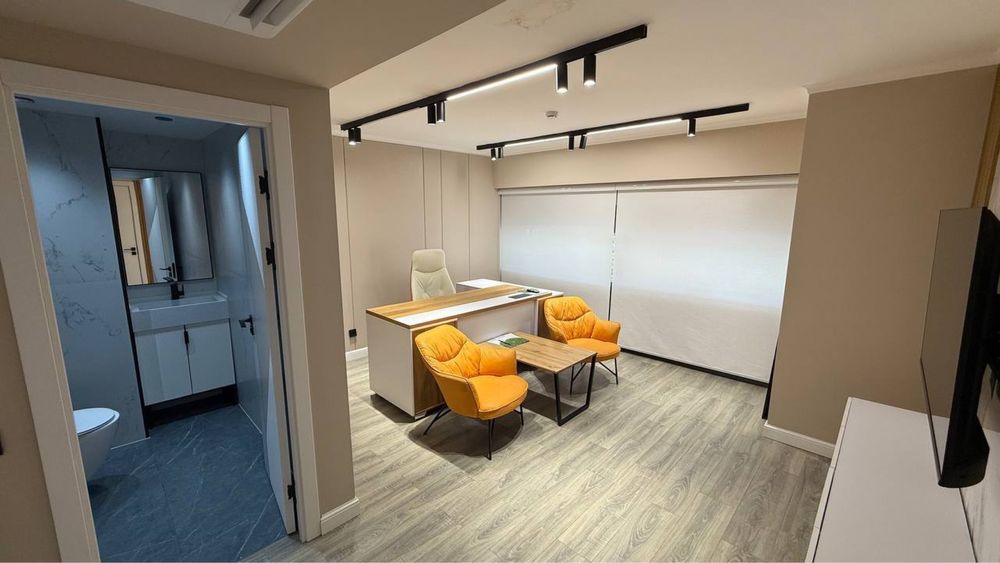 Аренда евро офис с мебелью в ЖК Akay City