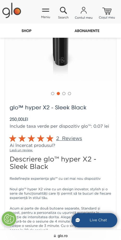 Glo hyper X2 CA NOU